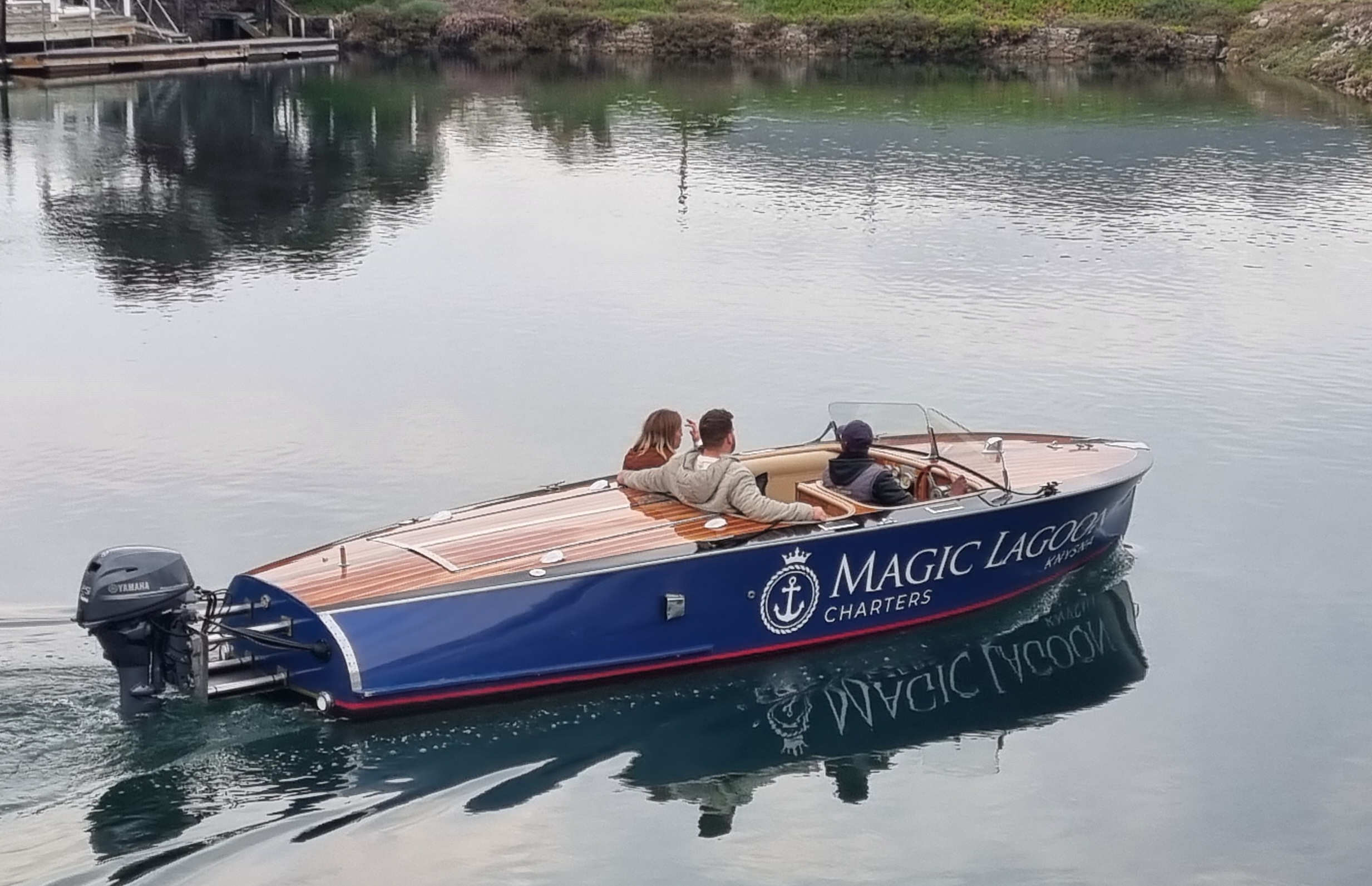 Sophia private sunset cruise boat on the Knysna Lagoon — exclusive experience for couples
